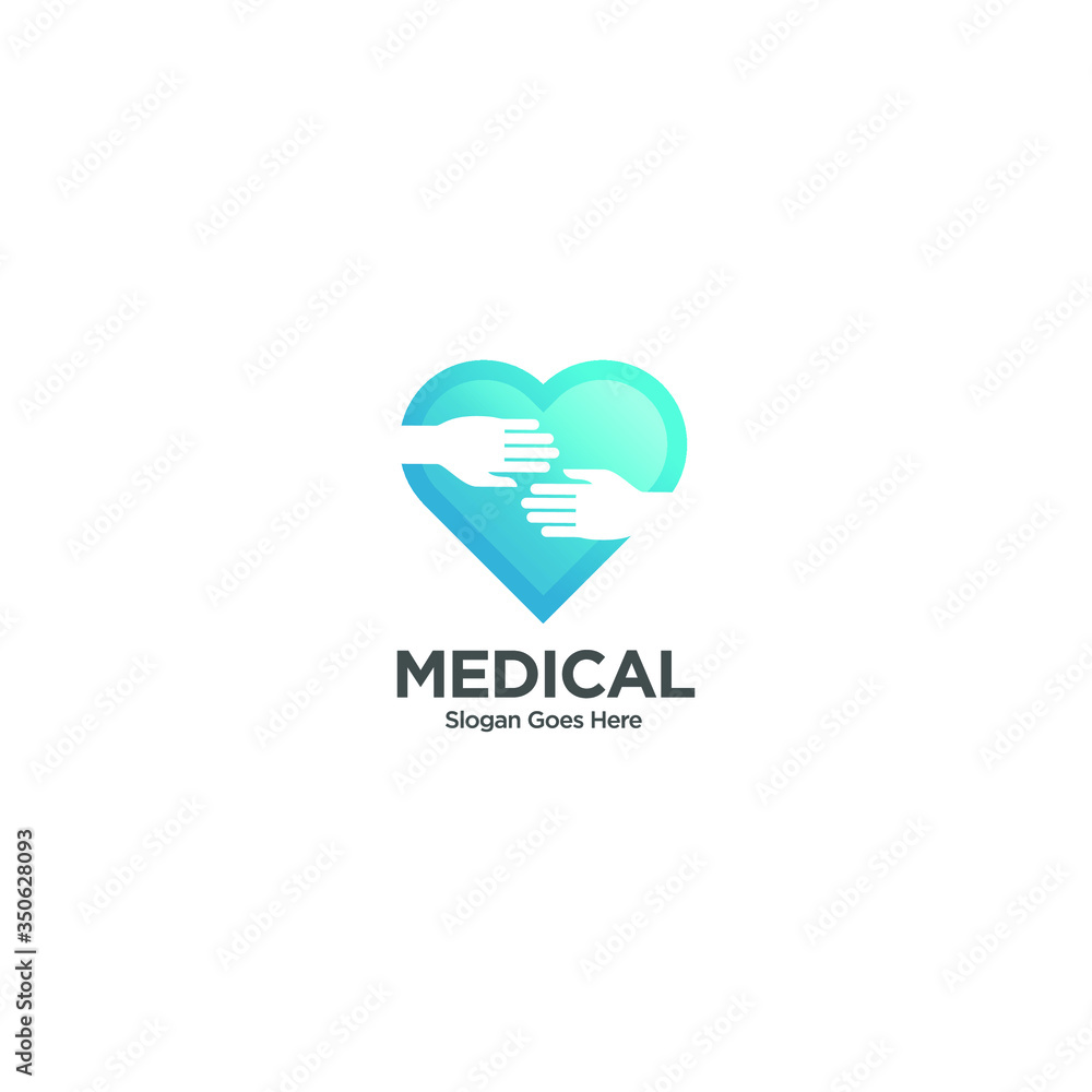 Medical pharmacy logo design template. Healthy Care Vector Logo Template. Medical health care logo design template