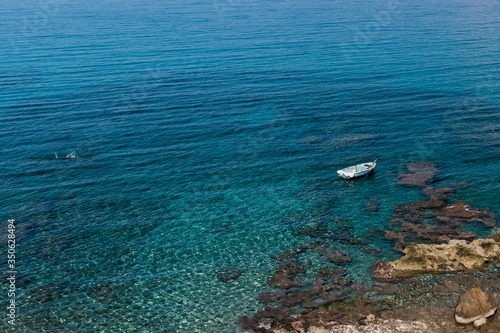 Barca e pesca subacquea - Calabria