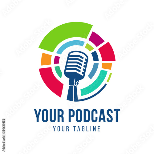Podcast logo design
