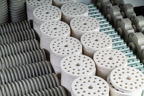 insulating technical ceramics production Fototapete