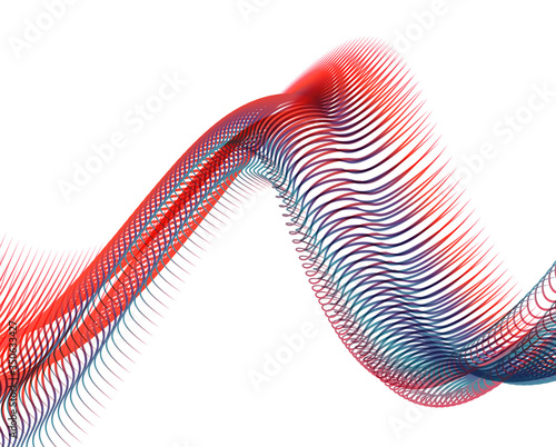Abstract background blend wave line design for Wallpaper, Banner, Background, Card, Book Illustration, landing page