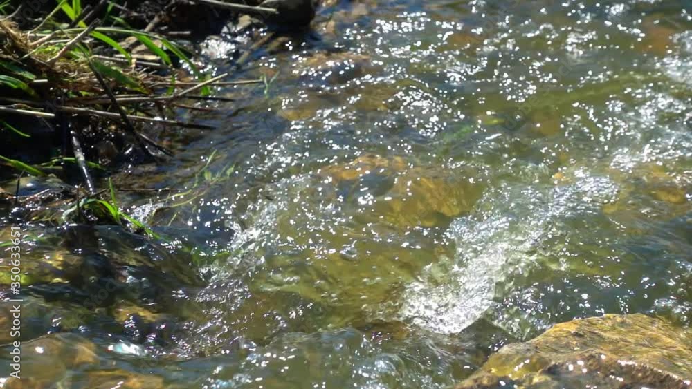 river water flowing over stones slow motion x10 river water flowing over stones slow motion x10