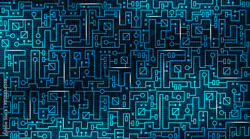 BigData Circuit board Technology background,security and electronic concept,vector. BigData Circuit board Technology background,security and electronic concept,vector.