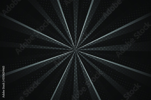 Dark black retro halftone b...