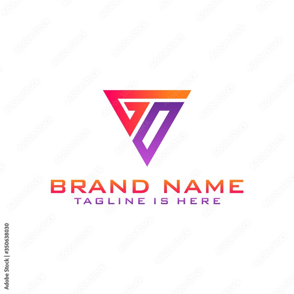Letter G O logo icon design template elements Letter G O logo icon design template elements
