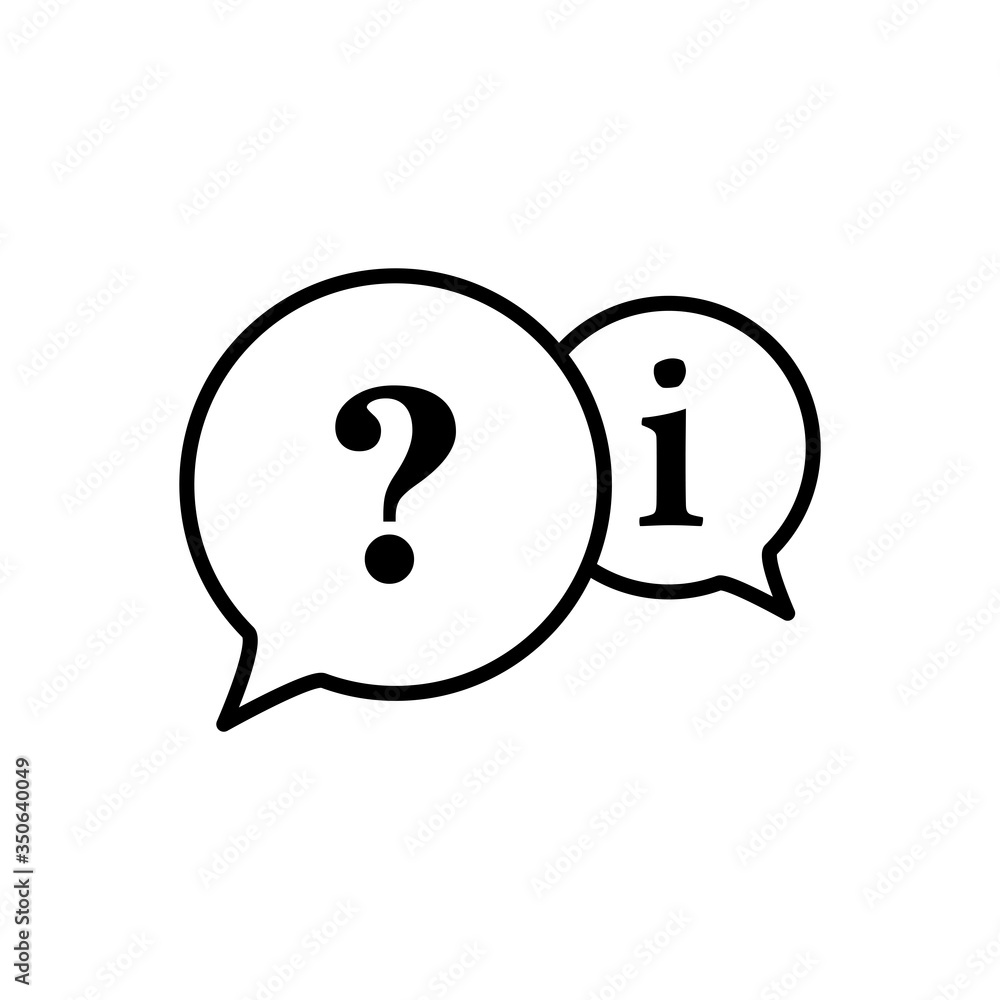 Information Sign Icon Design Vector Template Information Sign Icon Design Vector Template