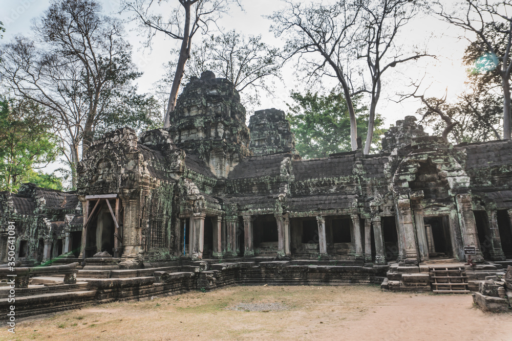 Cambodia Angkor Wat. Banteay Kdei Temple. Siem Reap, Cambodia 