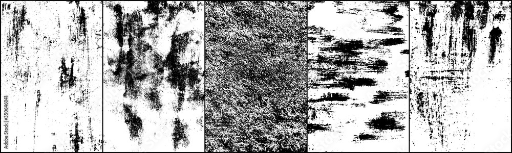 custom made wallpaper toronto digitalSet of grunge background black and white. Dark texture dirty. Rust effect. Distressed overlay texture of cracked. Halftone vector illustration, Eps 10.