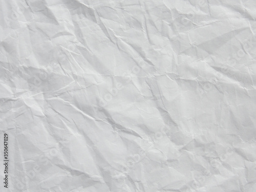 Wallpaper Mural White crumpled paper texture background Torontodigital.ca