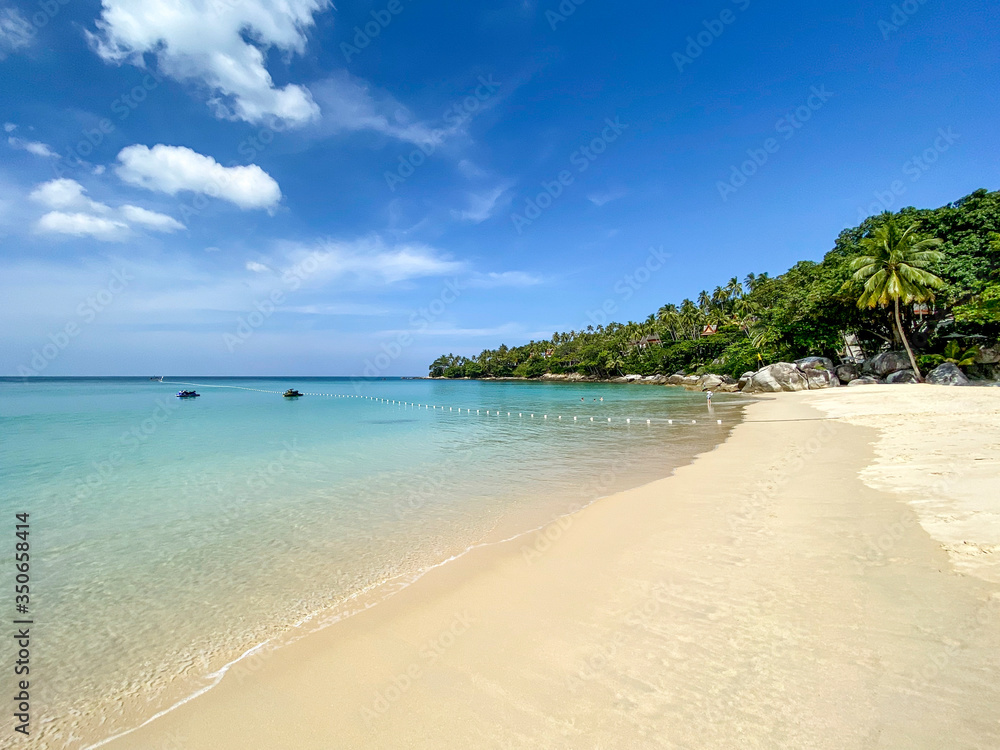 the wonderful beach of the luxury Surin Phuket  hotel, Phuket, Thailand