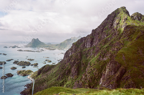35mm Stamsund - A shot from the ridge above this remote arctic village on my Leica M6 film camera. 