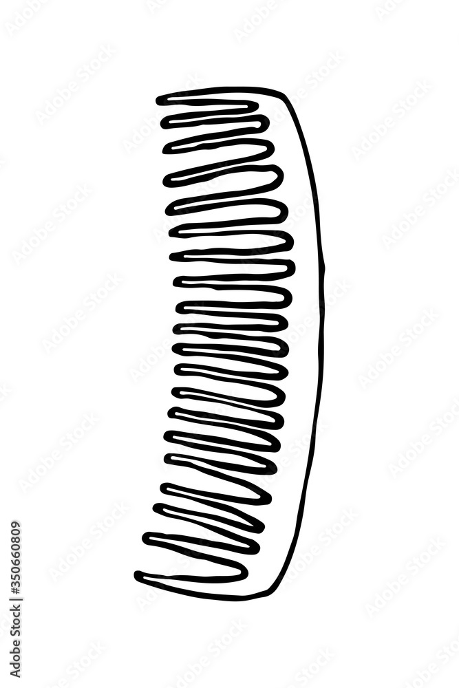 Hair brush comb outline icon. linear style sign for mobile concept and web design. Hairdresser equipment simple line vector icon. Symbol, logo illustration. Hair brush comb outline icon. linear style sign for mobile concept and web design. Hairdresser equipment simple line vector icon. Symbol, logo illustration.