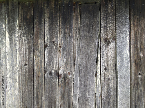 Old gray wood background.