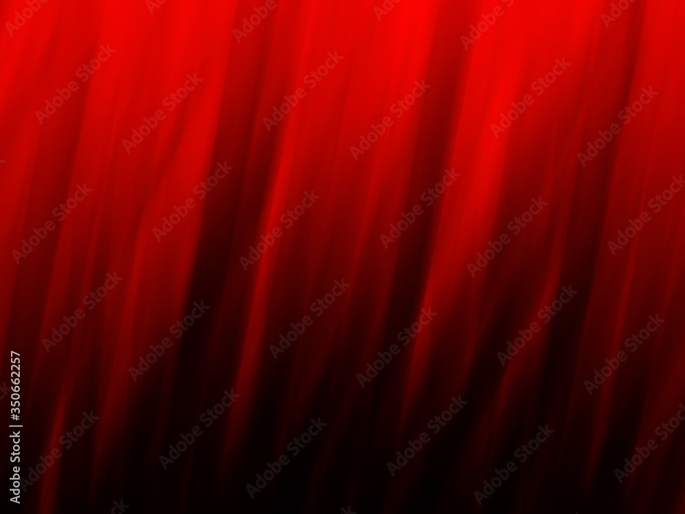 Fototapeta premium Abstract soft black and red linear background