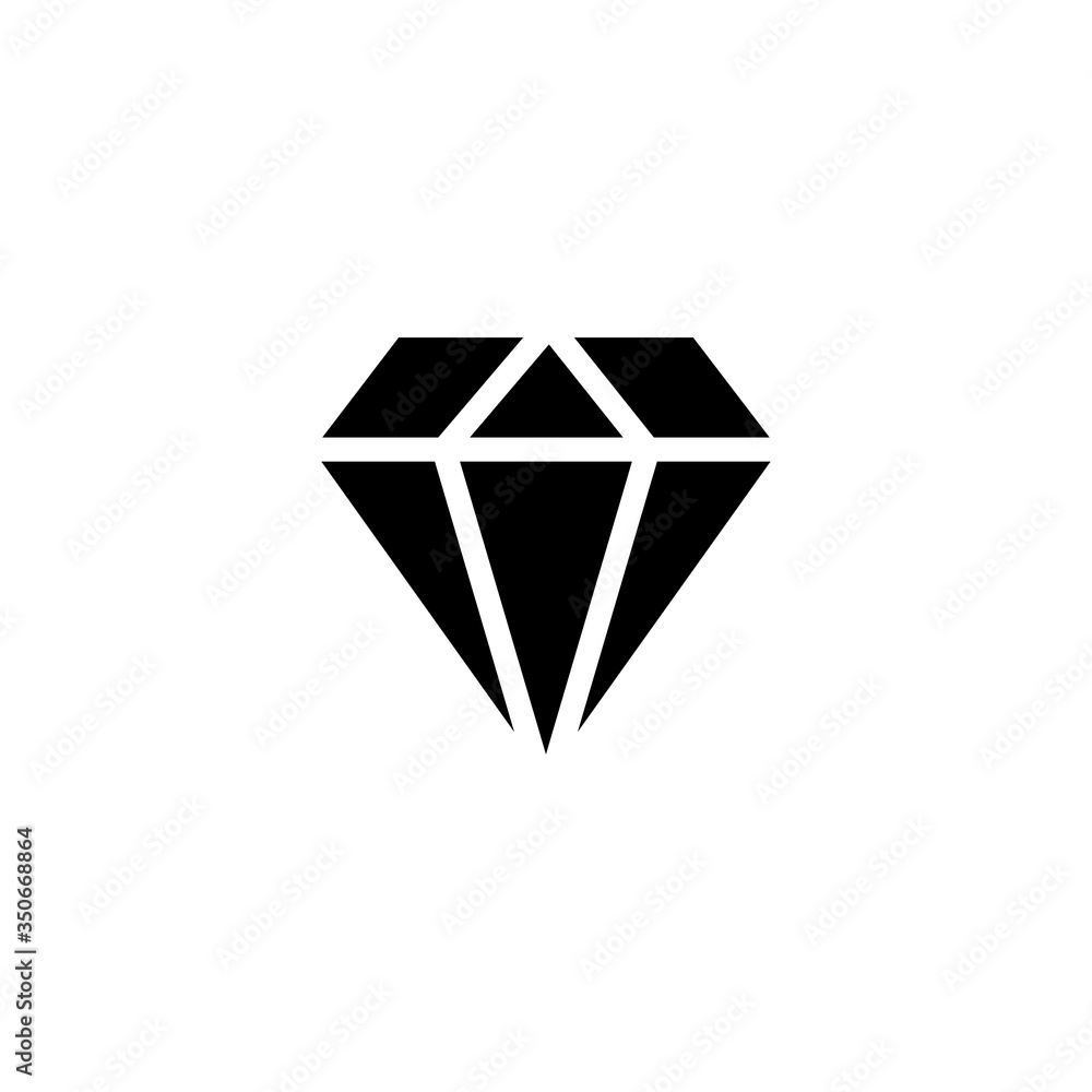 Diamond icon vector design template Diamond icon vector design template