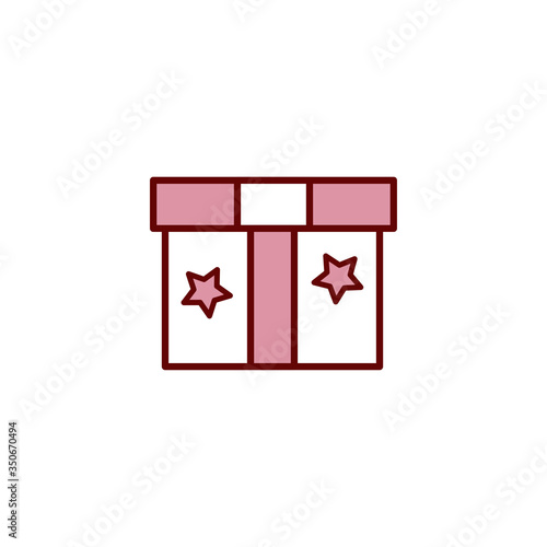 Gift icon vector design template