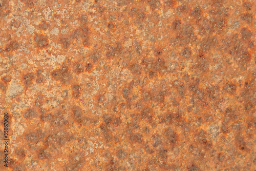 Spotty red rusty metal texture 