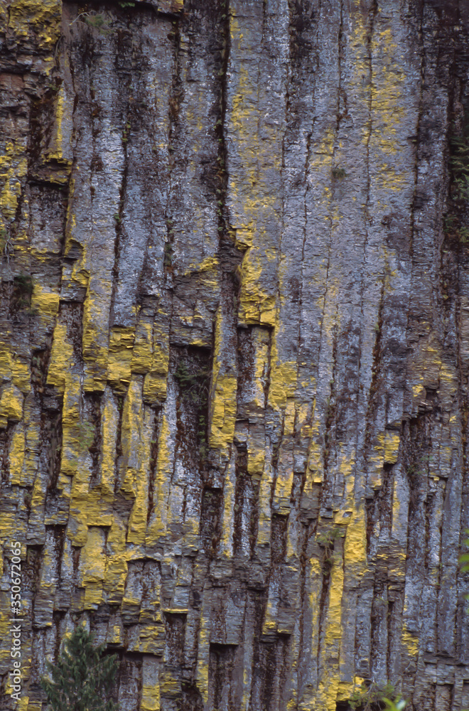 Obraz premium Rock wall texture