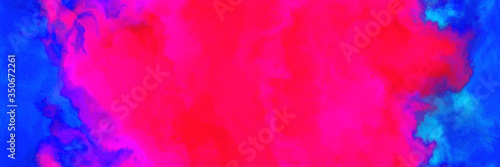 seamless pattern abstract watercolor background with watercolor paint with bright pink, royal blue and dark violet colors. can be used as web banner or background