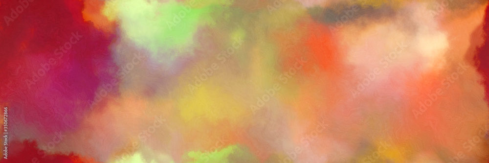 seamless abstract watercolor background with watercolor paint with dark salmon, firebrick and khaki colors and space for text or image