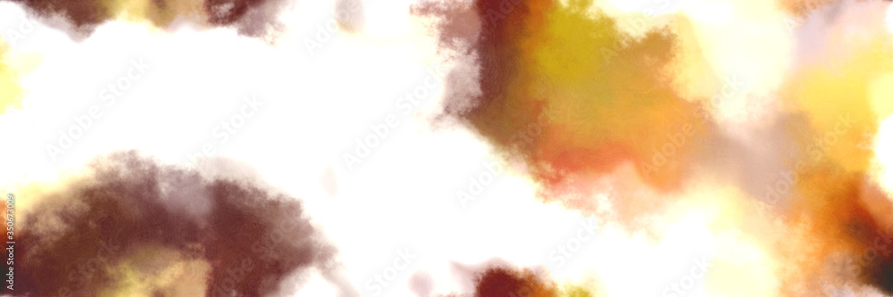 Obraz premium repeating abstract watercolor background with watercolor paint with burly wood, beige and dark salmon colors. can be used as web banner or background