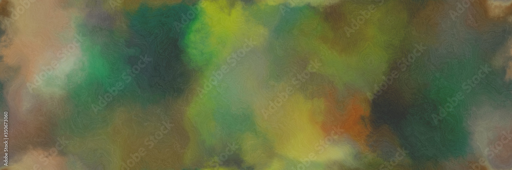 seamless pattern abstract watercolor background with watercolor paint with dark olive green, pastel brown and dark slate gray colors. can be used as web banner or background