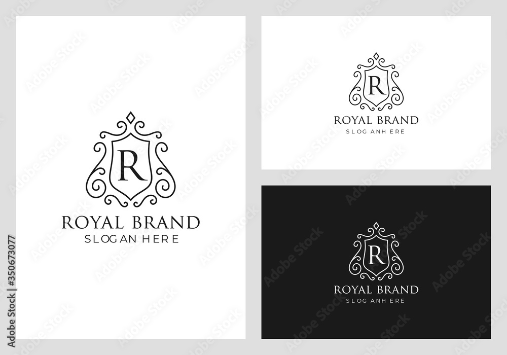 royal, empire, kingdom logo design premium vector royal, empire, kingdom logo design premium vector