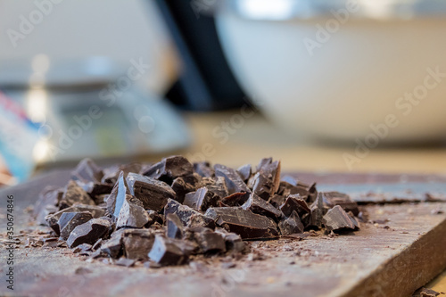 Cioccolato per la torta