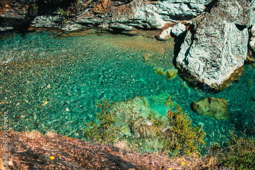 small river in the forest