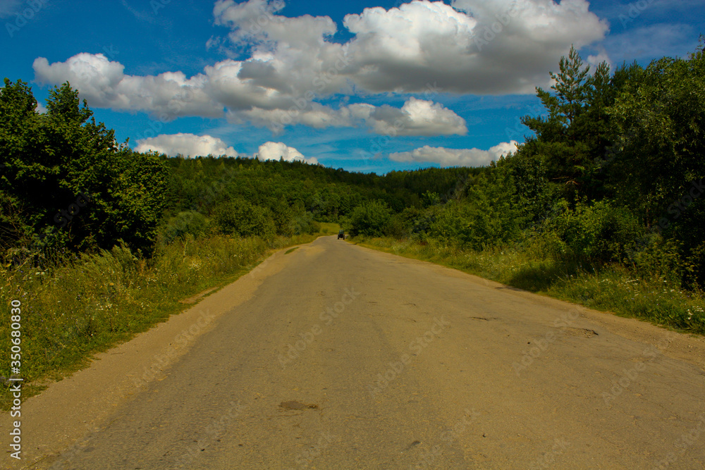 Fototapeta premium road in the mountains