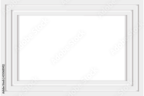 Simple photo frame illustration