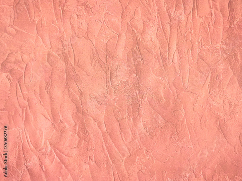 Wallpaper Mural Concrete texture painted in trendy rose gold colour. Cement stucco wall background. Torontodigital.ca
