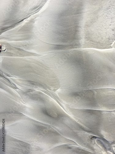 Canvas Print Lowtide water sand design