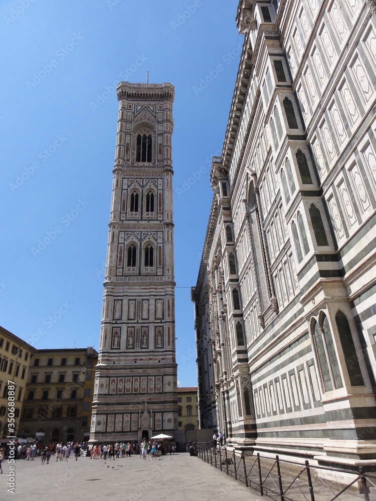 Tower of the Cathedral Santa Maria del Fiore - Florence - Italy