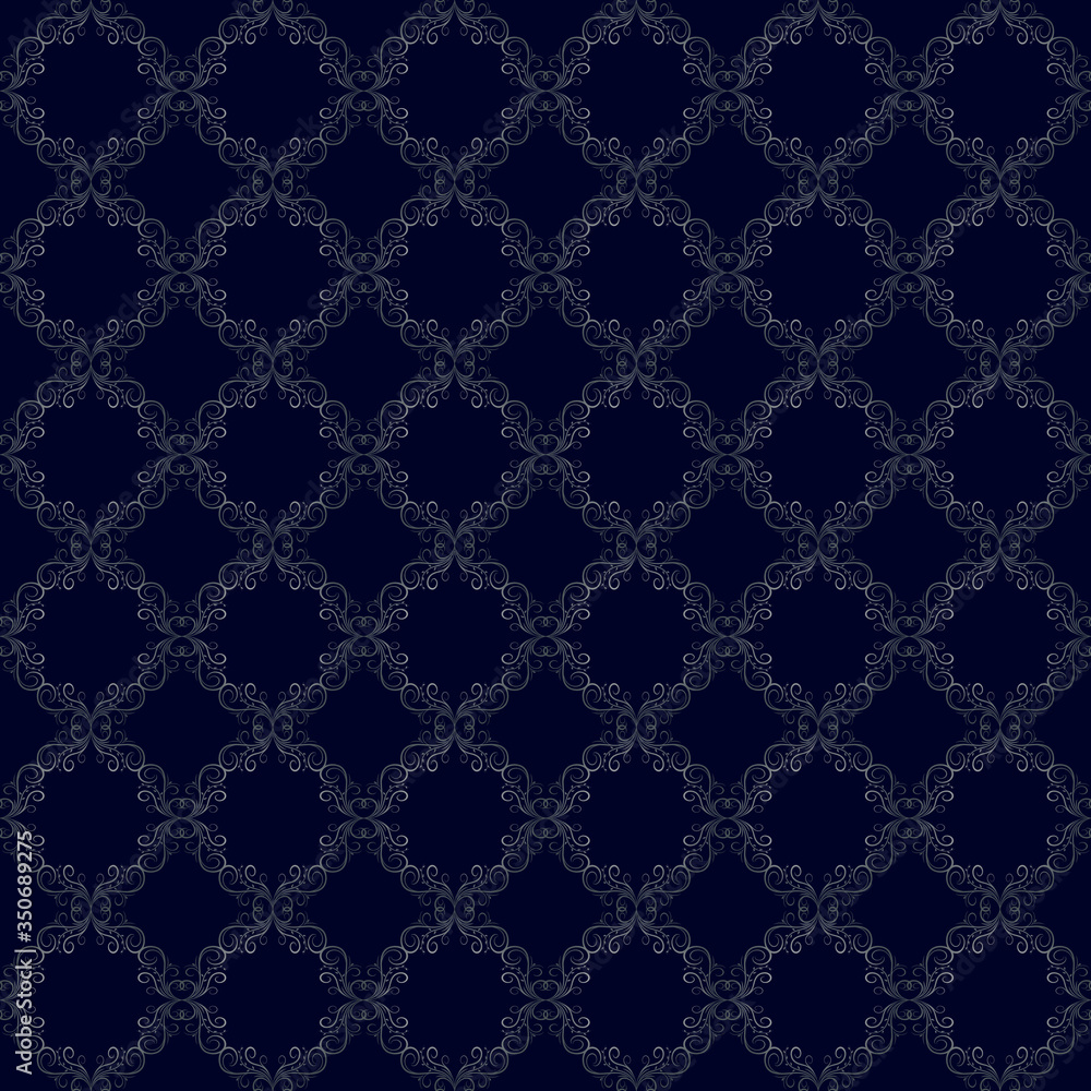 Navy Blue Wallpaper, Vector Background with silver ad gray, Luxurious, Wallpaper, Luxury geometric seamless vector pattern in vintage fashion design, printing, fashion design,wedding and invitation. Navy Blue Wallpaper, Vector Background with silver ad gray, Luxurious, Wallpaper, Luxury geometric seamless vector pattern in vintage fashion design, printing, fashion design,wedding and invitation.