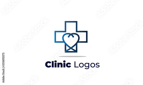 clinic logos can also for clinic logos, medical logo, eye specialist clinic, health care, dental clinic, beauty clinic, drugstore, pharmacy, Nutritionists, Nurses, midwife 
designed with a modern