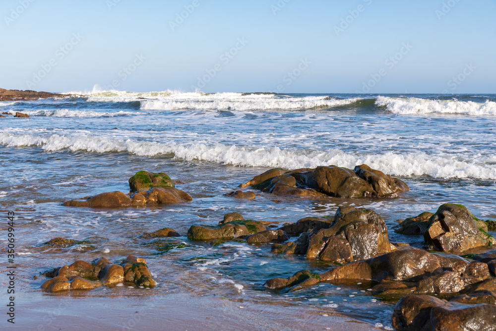rocks on the oceanic coast of the Atlantic in Uruguay in unforgettable ride
rocks on the oceanic coast of the Atlantic in Uruguay in unforgettable ride