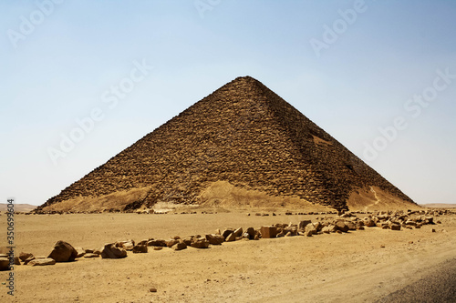 Red pyramid of Dahchour - Egypt