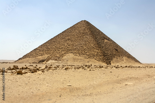 Red pyramid of Dahchour - Egypt