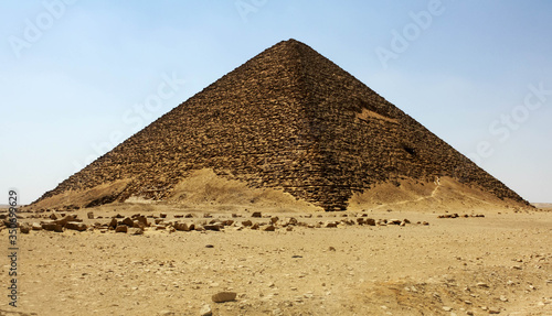 Red pyramid of Dahchour - Egypt