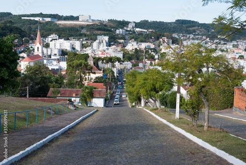 
Street view in Garibaldi, RS, Brazil.