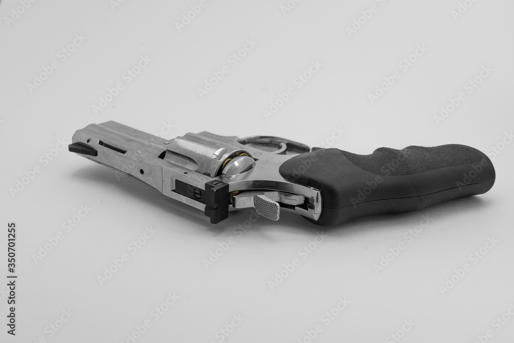 Gun on white background Gun on white background
