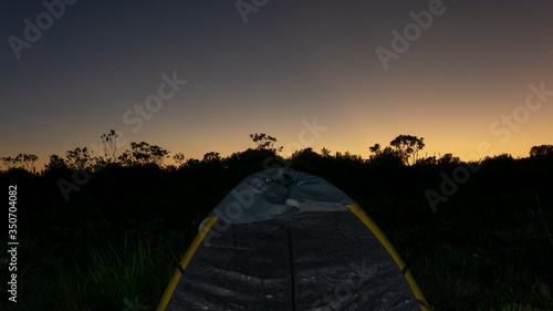 Nascer do Sol, Camping