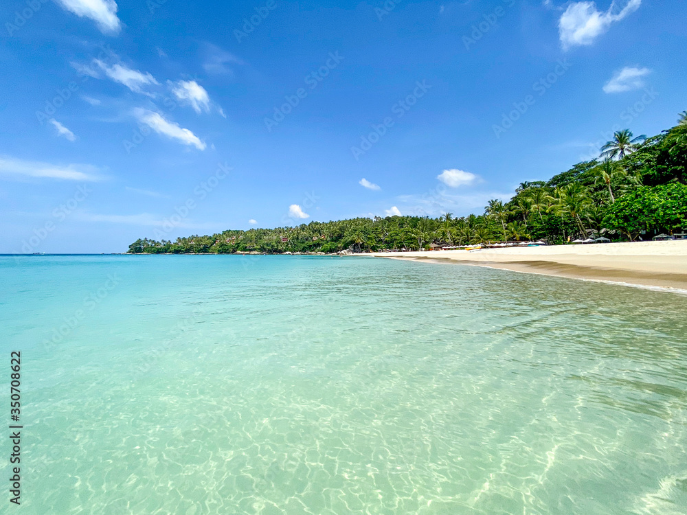 the wonderful beach of the luxury Surin Phuket  hotel, Phuket, Thailand