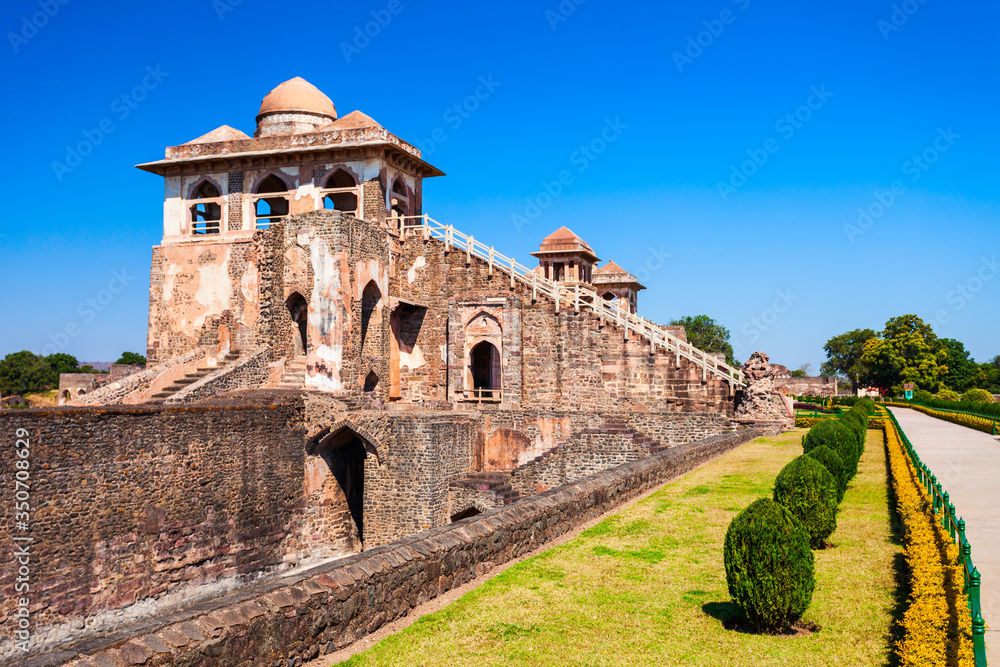 Jahaz Mahal Ship Palace ruins, Mandu