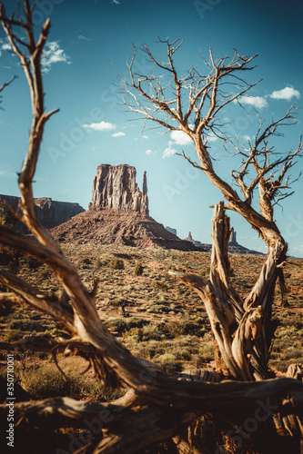 monument valley environment, navajo reservoir.
