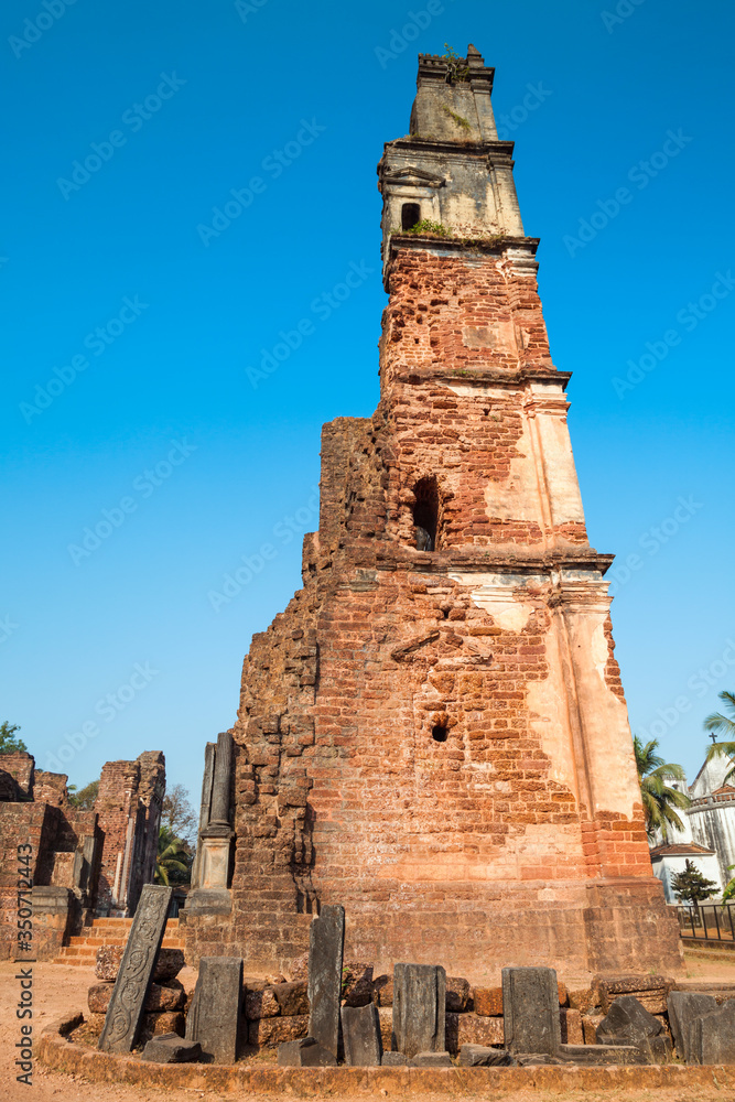 St. Augustine ruined church, Goa