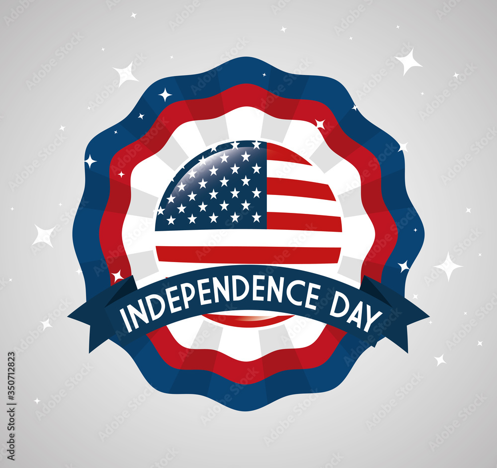4 of july happy independence day lace emblem vector illustration design 4 of july happy independence day lace emblem vector illustration design