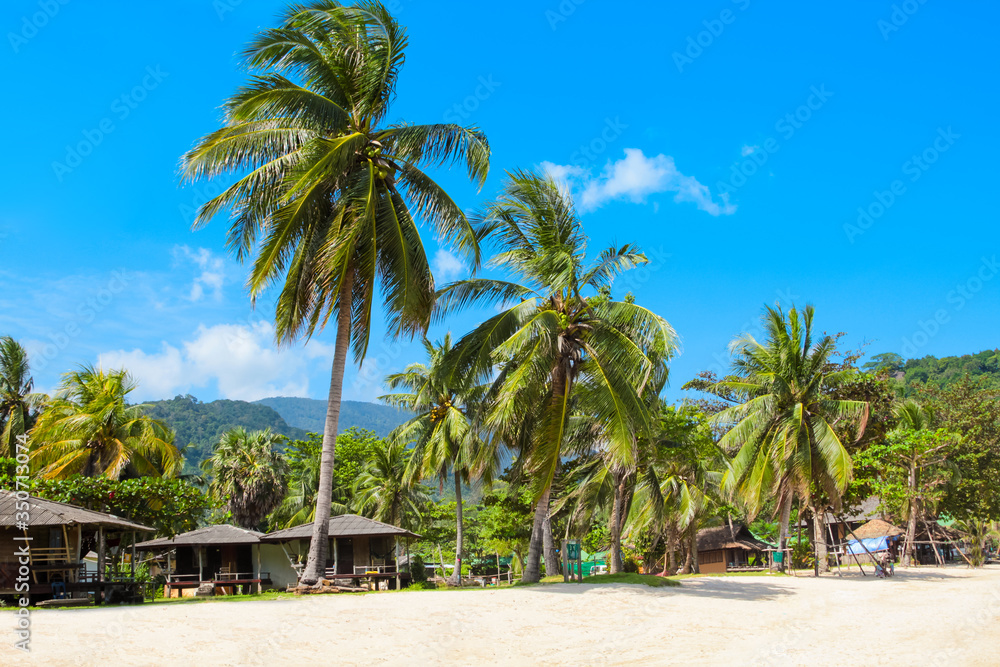 Obraz premium Clear water beach in Thailand