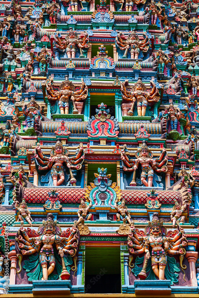 Fototapeta premium Świątynia Meenakshi Amman w Madurai